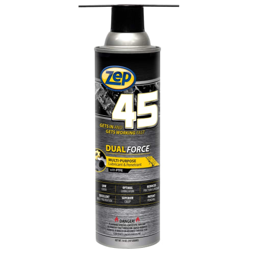 Zep 45 Dual Force, Dual-Action Lubricant and Penetrant, 20oz
